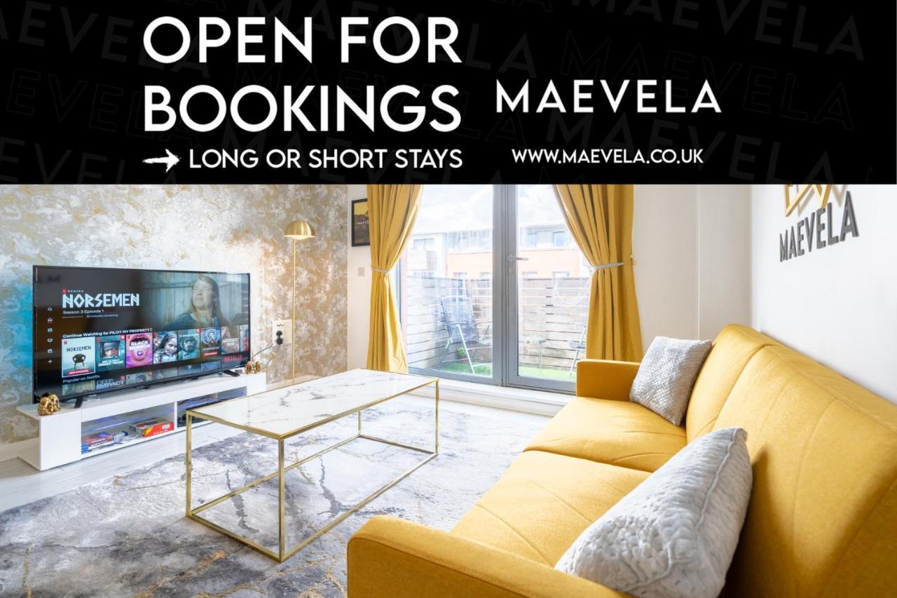 Maevela Apartments - Ultra Lavish Luxury 2 Bed Apartment City Centre - With Balcony - Free Secure Parking - Ps4 & Smart Tv'S Birmingham Exteriör bild